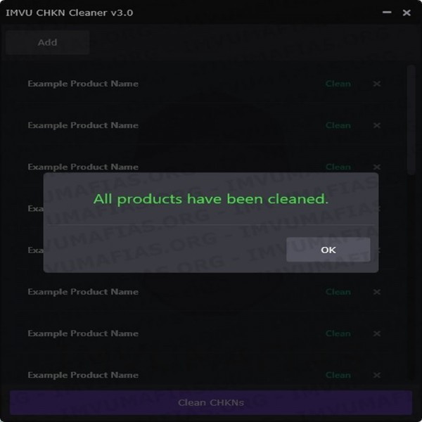 imvu chkn cleaner