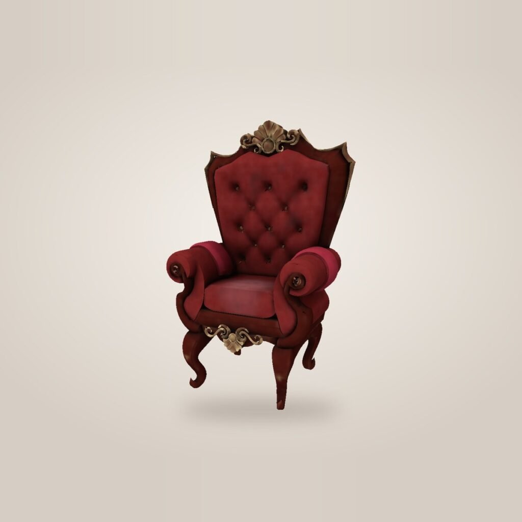 Baroque Throne Chair IMVU file preview
