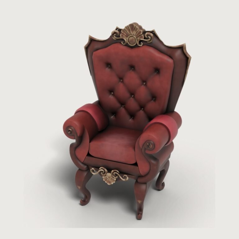 Baroque Throne Chair IMVU file