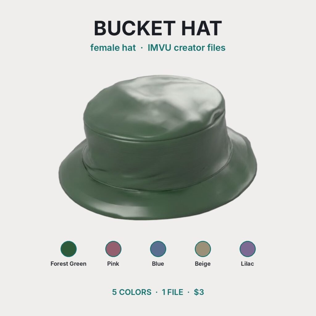 Bucket Hat IMVU file preview