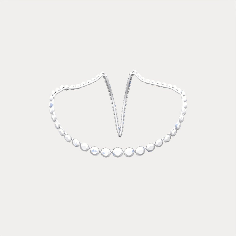 Crystal Collar Necklace view 6