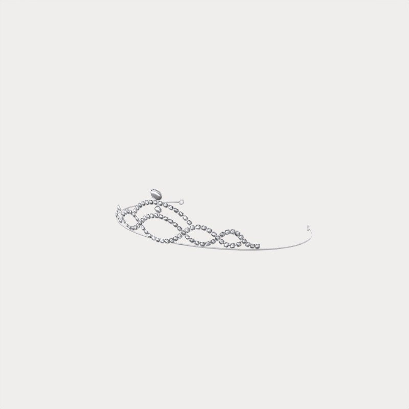 Crystal Tiara Crown view 6