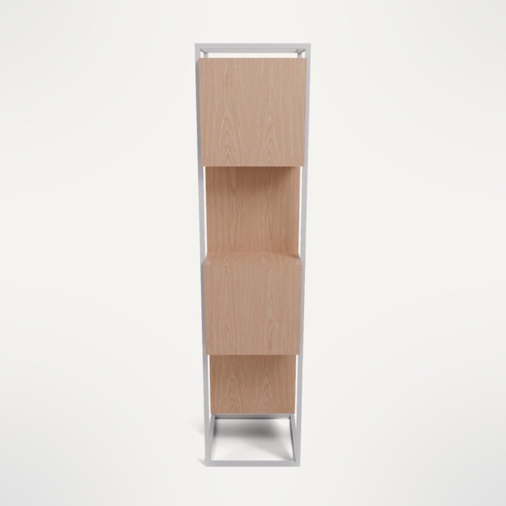 Cube Bookcase with Books view 5