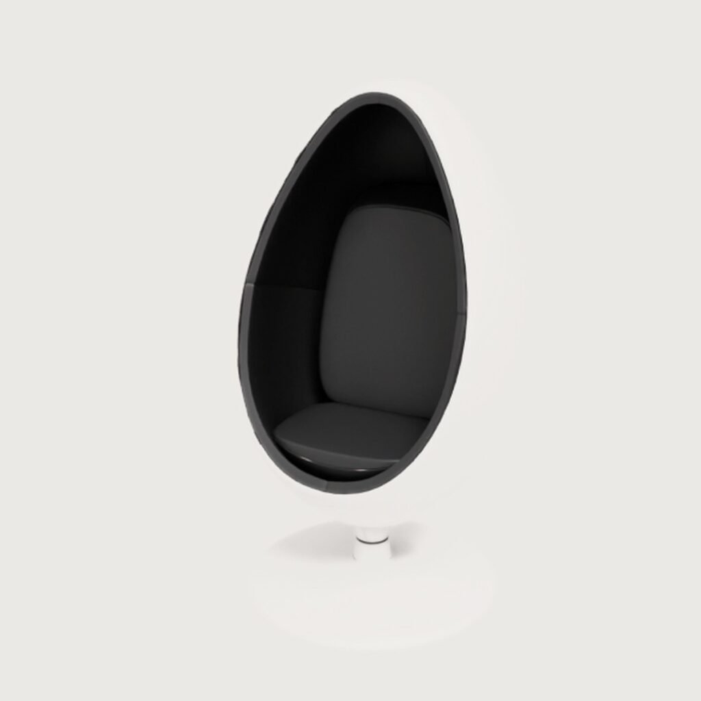 Retro Egg Chair view 7