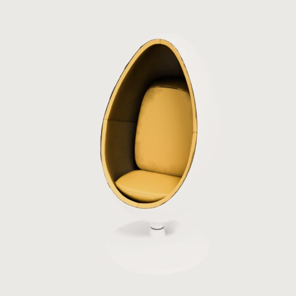 Retro Egg Chair view 10