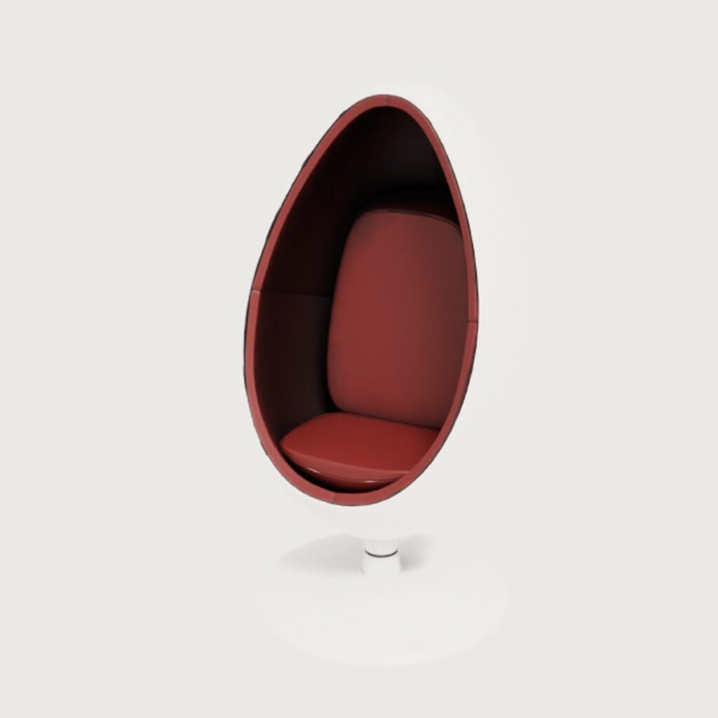 Retro Egg Chair view 12