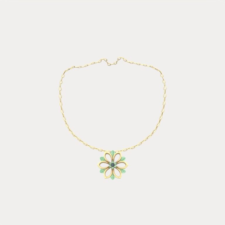 Enamel Flower Necklace IMVU file