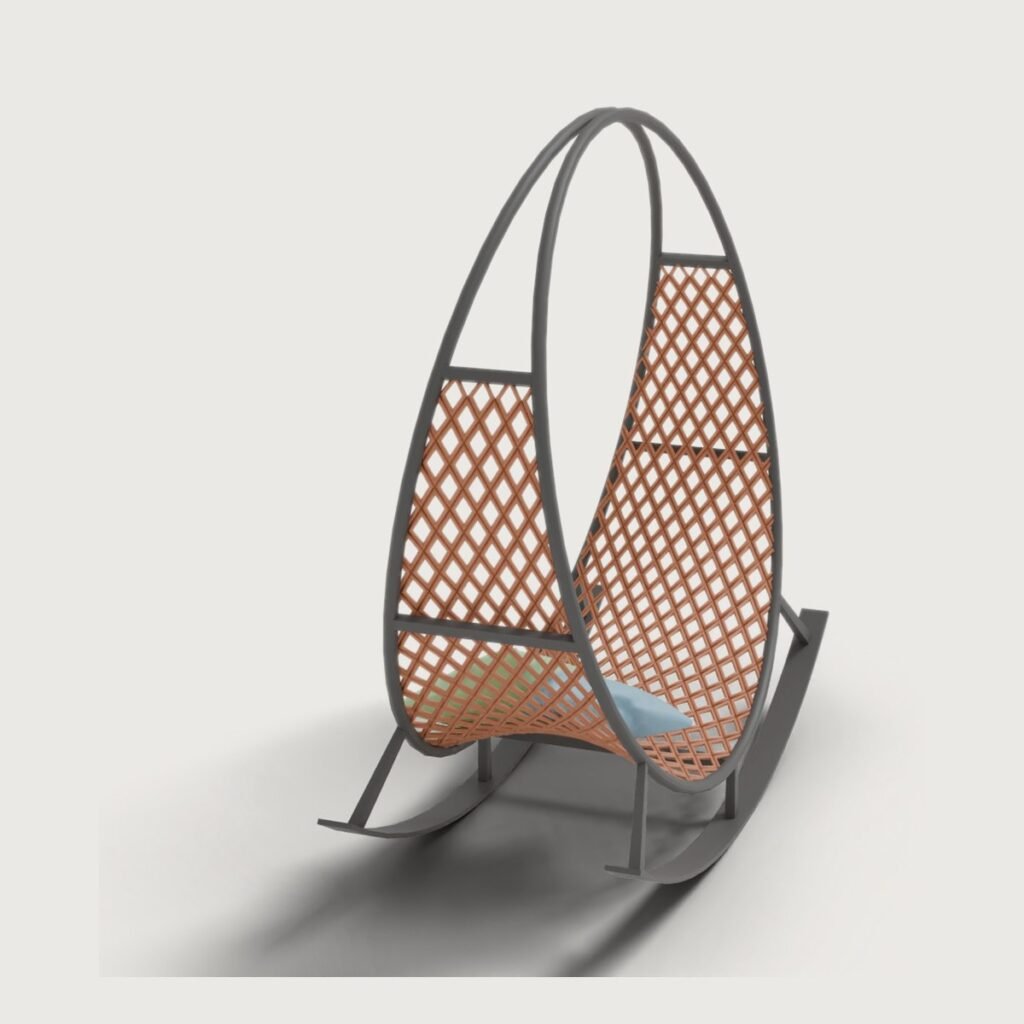 Garden Ring Swing Chair view 4