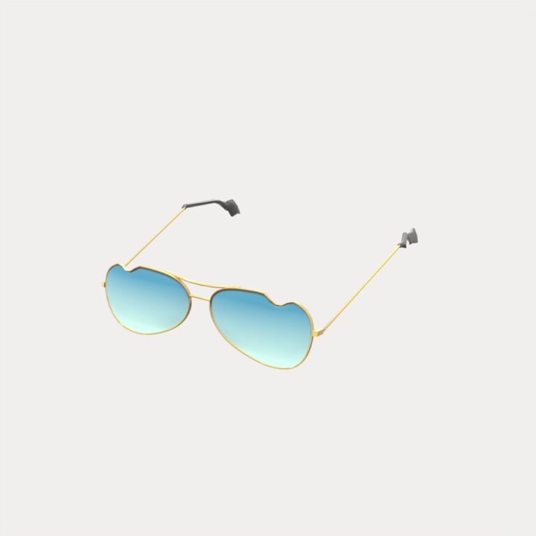Gold Aviator Sunglasses IMVU file