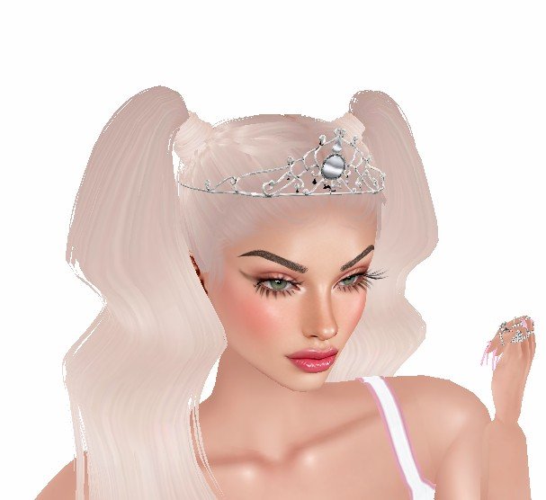 Gold Filigree Tiara Crown view 2