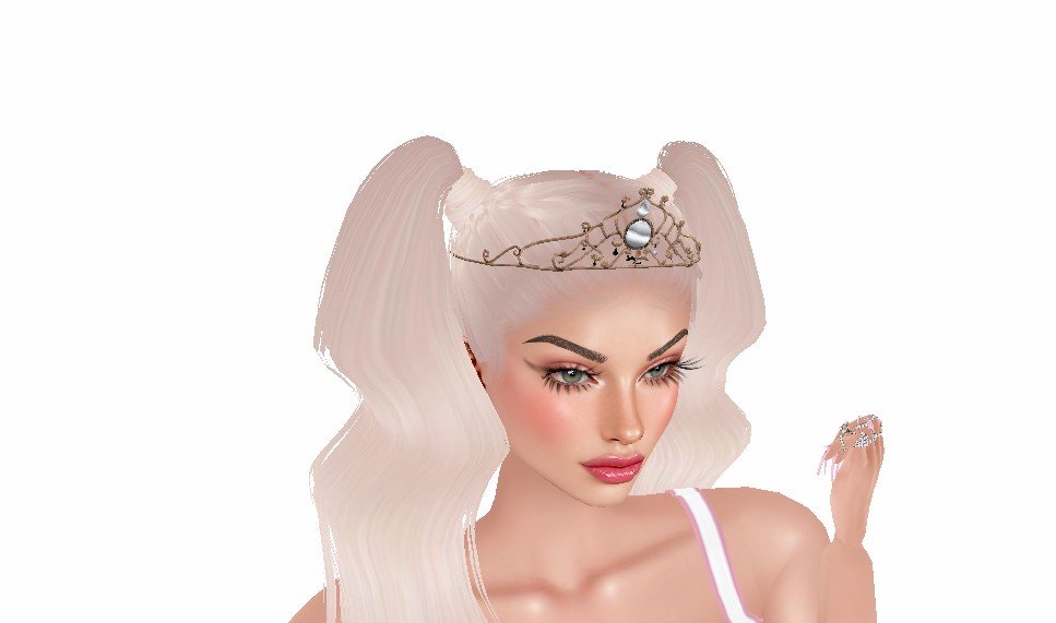 Gold Filigree Tiara Crown view 3