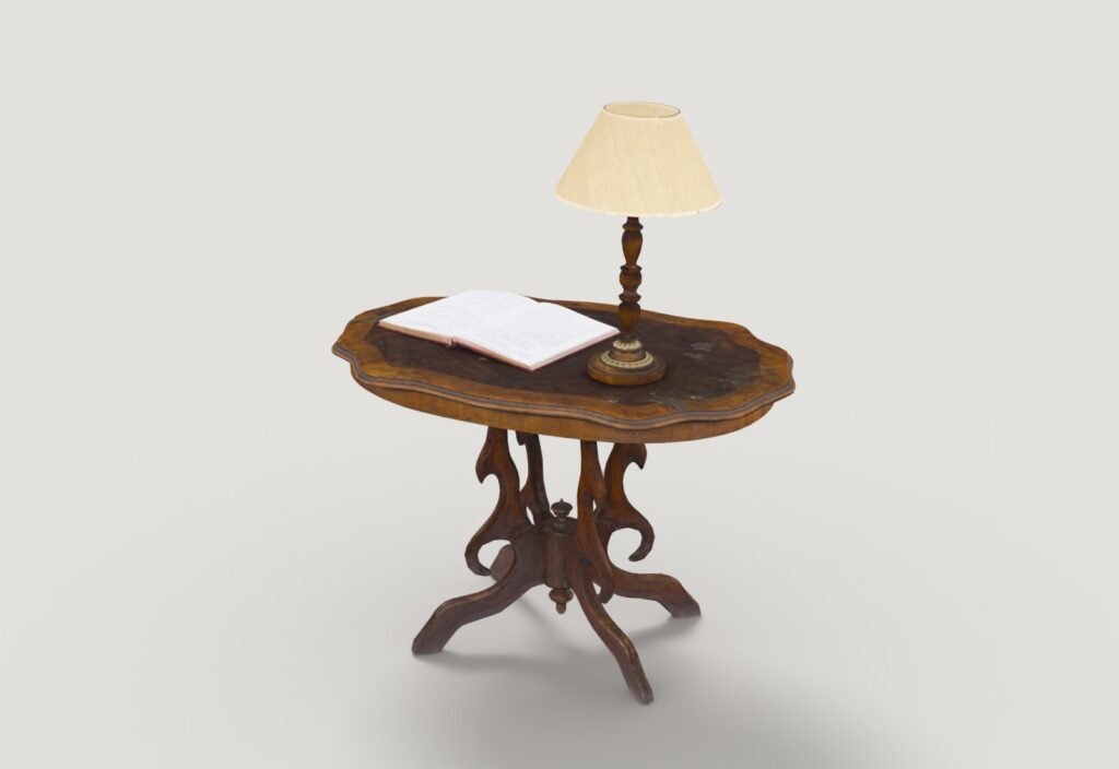 Gothic Library Table view 6