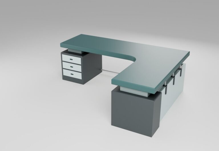 L-Shaped Office Desk IMVU file