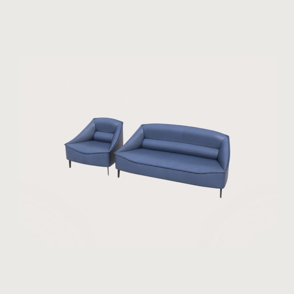 Leather Sofa and Armchair Set view 11