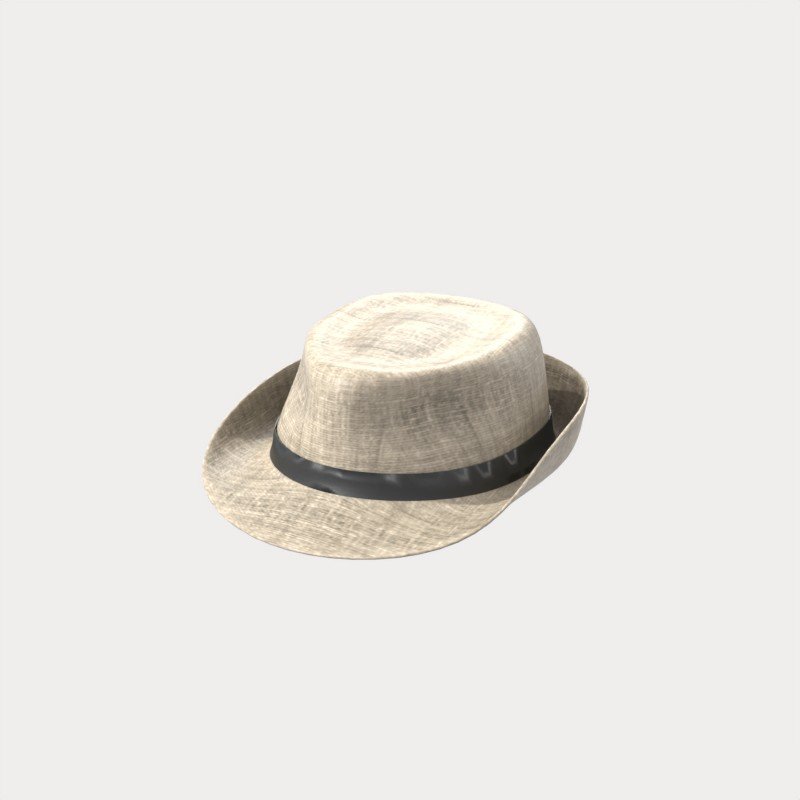 Linen Fedora Hat view 6