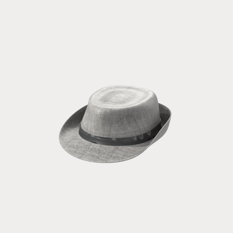 Linen Fedora Hat view 7