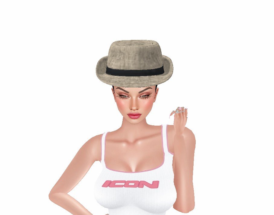Linen Fedora Hat view 2