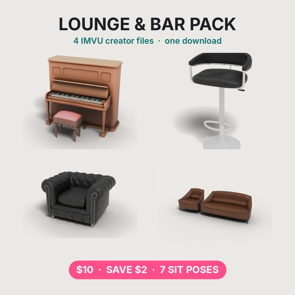 Lounge & Bar Pack IMVU file preview