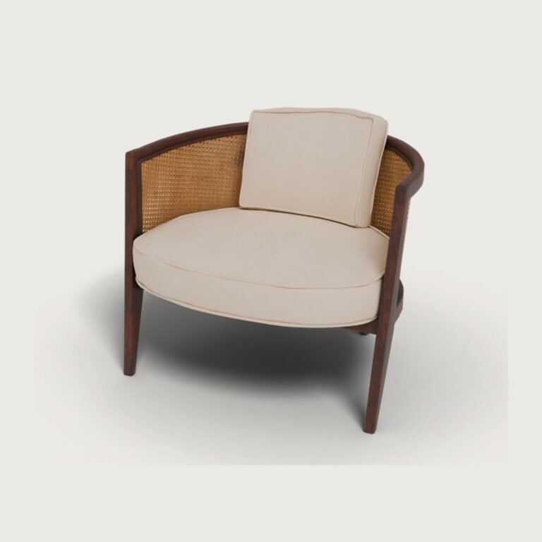Midcentury Cane Back Armchair IMVU file