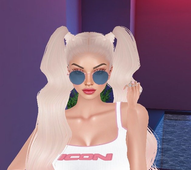 Pink Metal Panto Sunglasses view 10