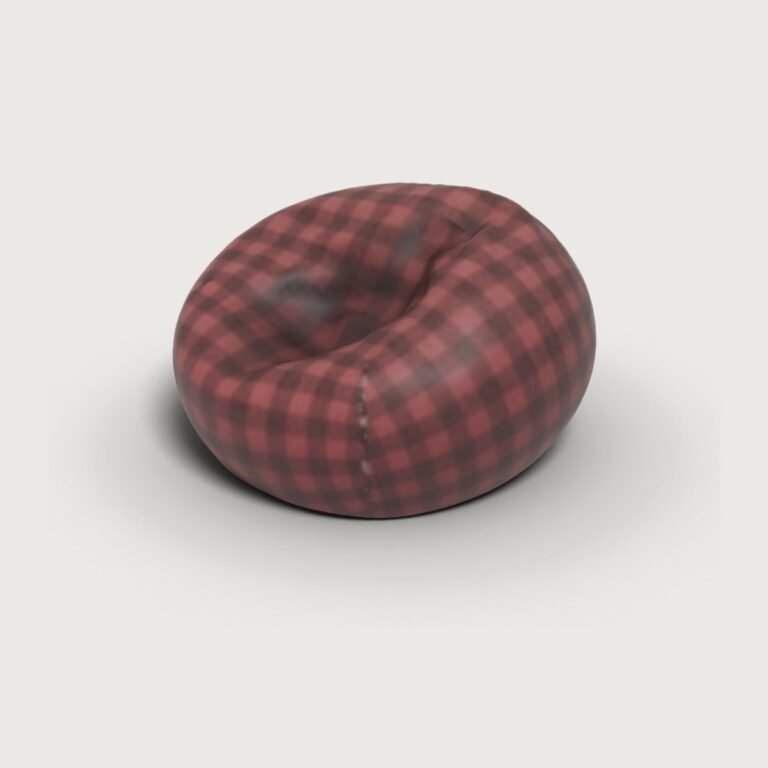 Plaid Bean Bag Chair IMVU file
