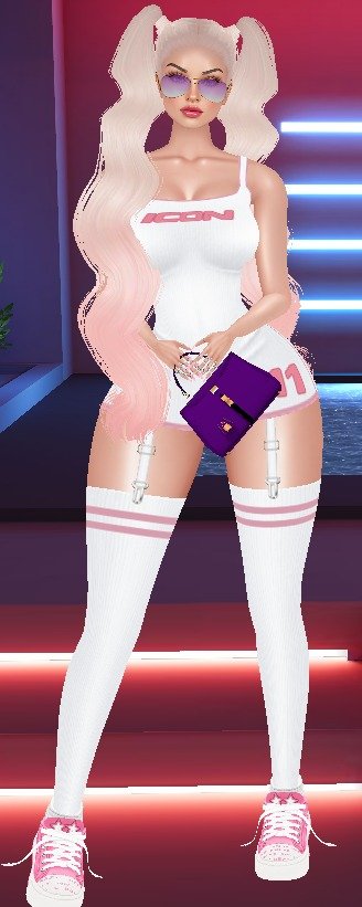 Purple Structured Top-Handle Bag view 2