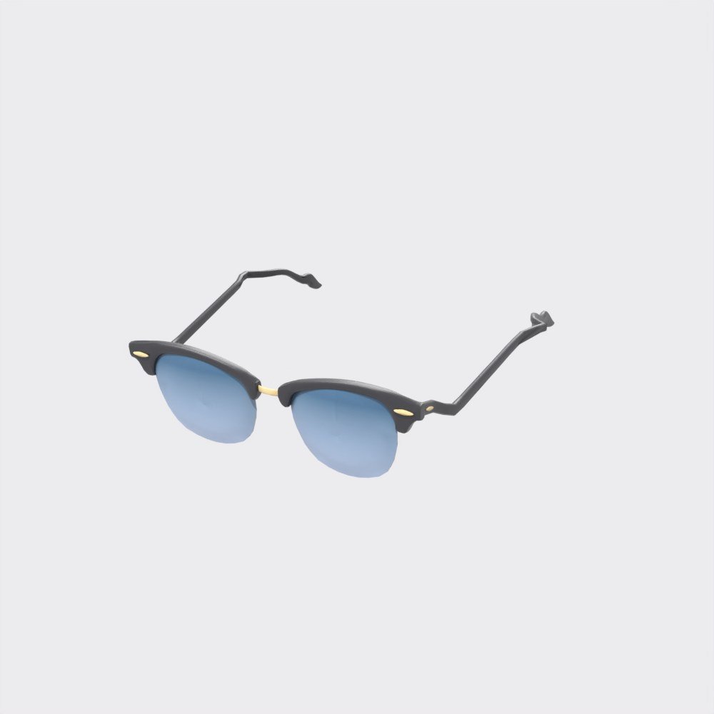 Retro Browline Sunglasses view 7