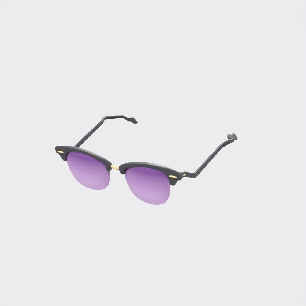 Retro Browline Sunglasses view 11