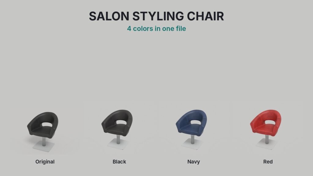 Salon Styling Chair view 2