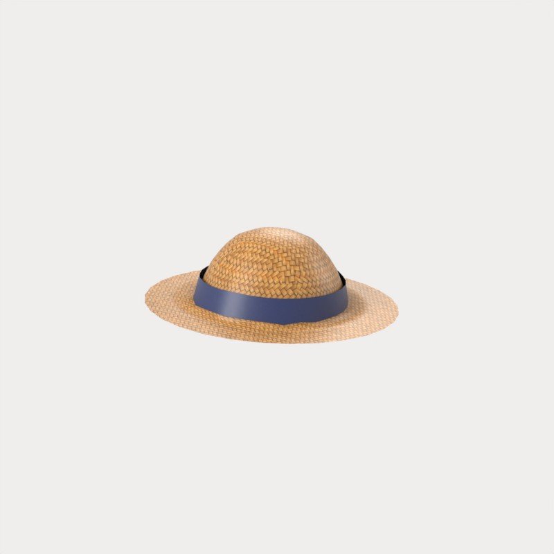 Straw Sun Hat with Ribbon view 7