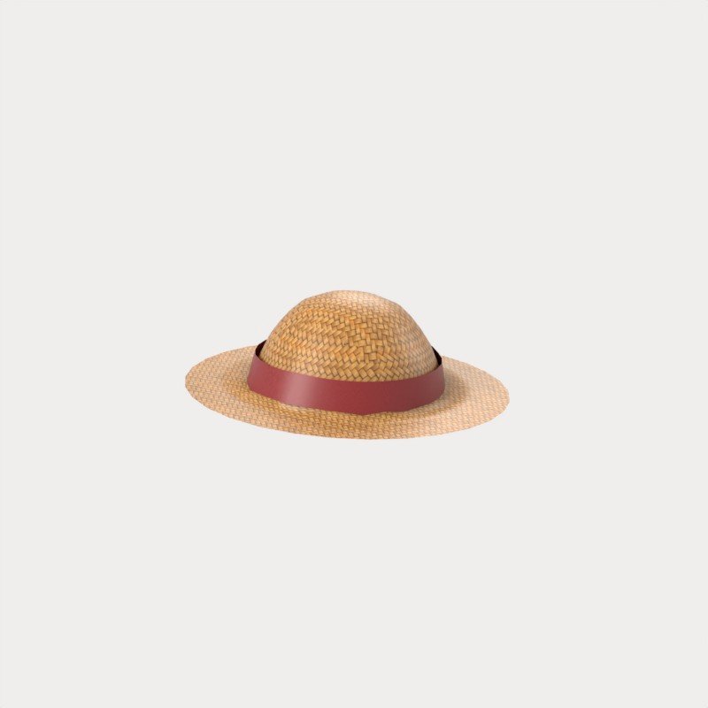 Straw Sun Hat with Ribbon view 5