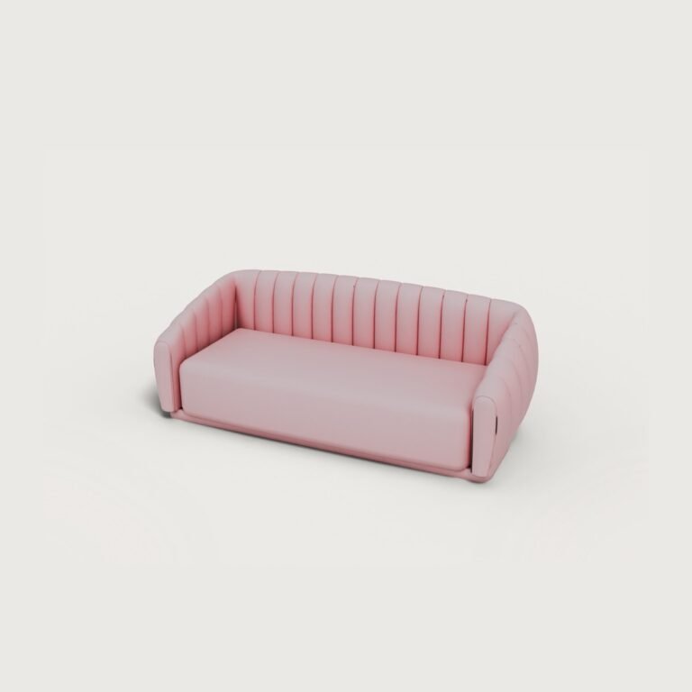 Velvet Curved Channel Sofa IMVU file