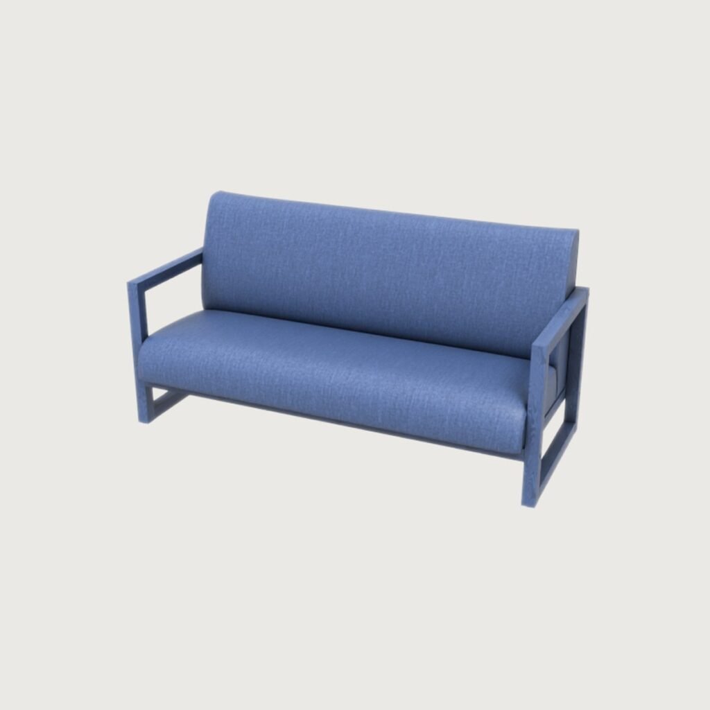 Wood Frame Fabric Sofa view 11