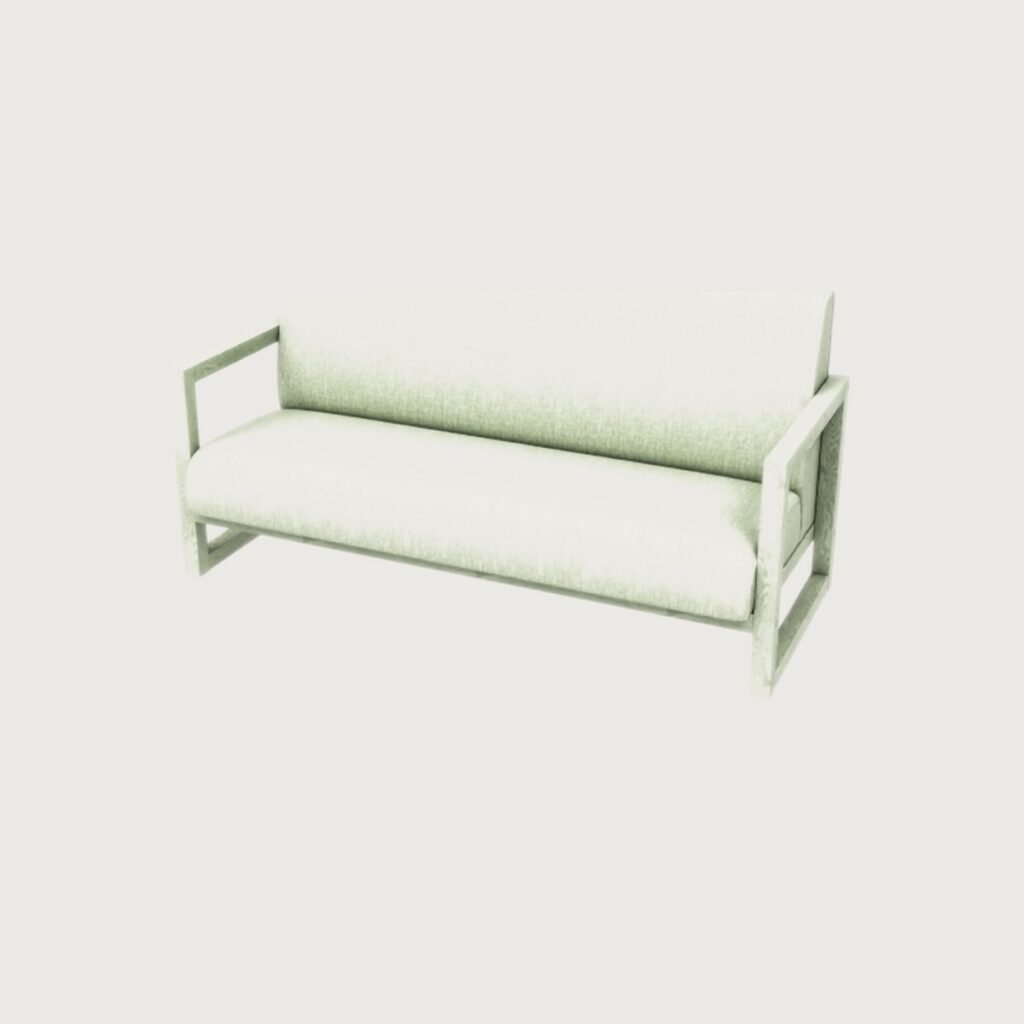 Wood Frame Fabric Sofa view 12
